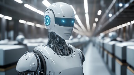Aufkleber - AI in logistics management helps improve customer satisfaction with accurate ETAs.