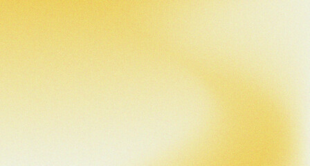 Wall Mural - modern yellow white gradient background, grainy texture smooth color gradient noise texture, copy sp