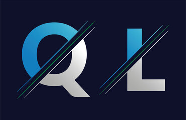 ql Letter Logo Template Illustration Design.