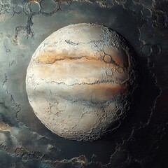 Wall Mural - background with planet