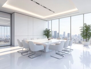 Modern Office Meeting Room.