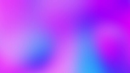 Wall Mural - Colorful abstract gradient, seamless blend of neon shades. Vibrant gradient animation, abstract flowing colors in blue and purple tones. Dynamic fluid transitions vibrant pink, blue, and purple hues