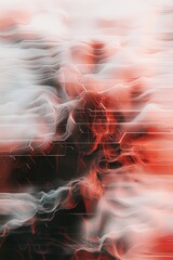 Wall Mural - surreal abstract digital artwork in soft hues