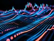 © Chananporn - Vibrant digital wave patterns representing data and analytics trends.