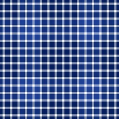 Wall Mural - blue and white checkered fabric