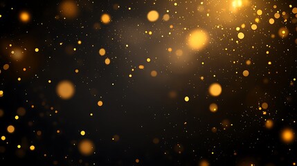 Wall Mural - Golden Glitter Background Plain Textured Background for Web Design and Copy