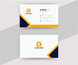 © Oild - Creative and clean corporate business card template. Vector illustration design.