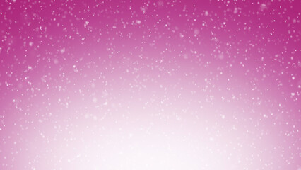 Wall Mural - purple white christmas light background with realistic snowflakes. illustration.