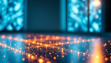 bathed light background wallpaper technology