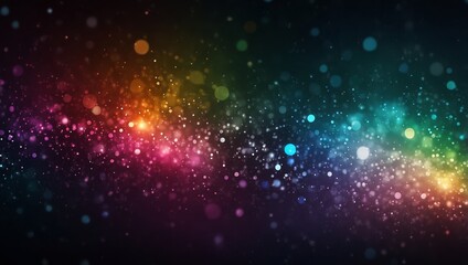 Wall Mural - Abstract background with lights. A slide background for showcasing digital and creative content. Background image