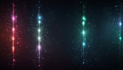 Wall Mural - Abstract background with lights. A slide background for showcasing digital and creative content. Background image