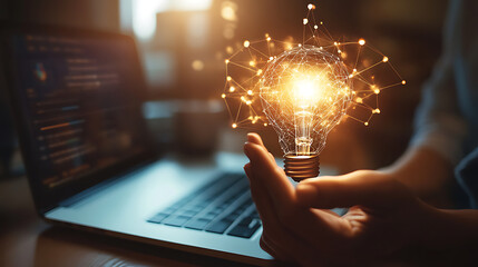 Leinwandbilder - E, learning Education Internet Technology Webinar Online Courses concept