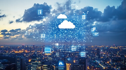 Poster - Exploration of edge computing benefits and challenges Showcasing the enhancement of real, time data processing and reduction in latency for efficient technology solutions