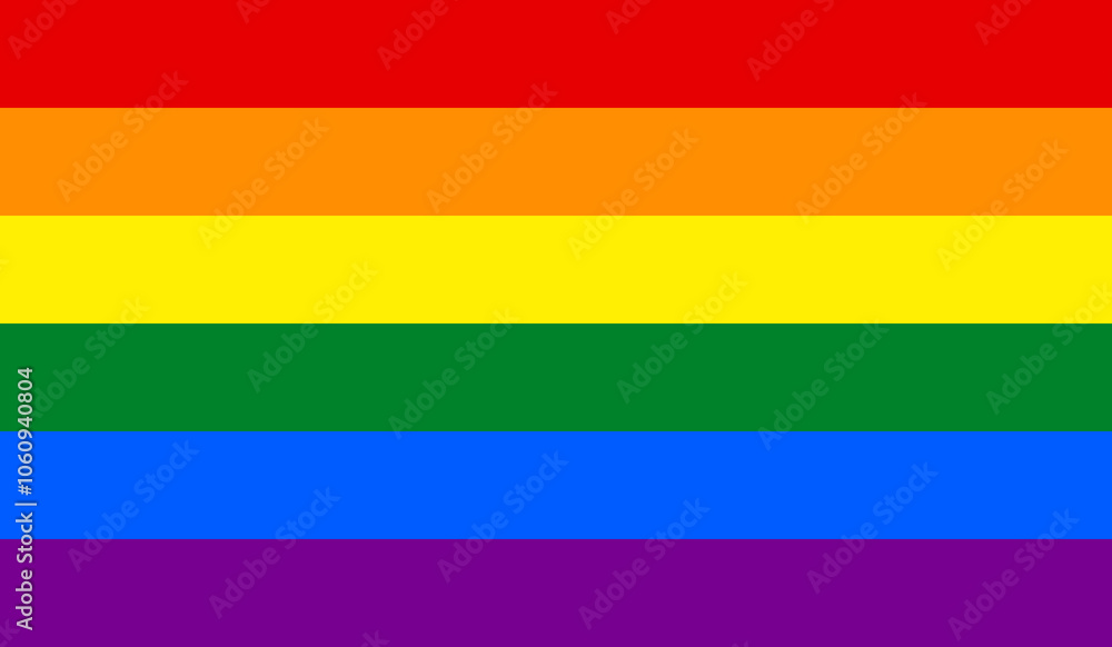 The Rainbow flag is the symbol of the LGBTQ community. Rainbow pride ...