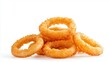 © lc design - Onion rings isolated on white background