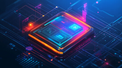Poster - An illustration showcasing the concept of App Modernization, symbolizing the transformation of legacy applications into newer, more efficient versions for better performance and growth