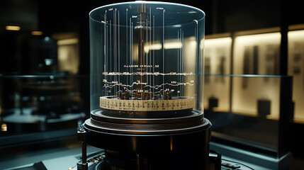 Poster - Seismograph displaying earthquake data with precision and clarity