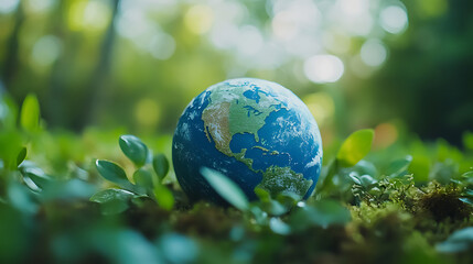 Canvas Print - environmental factors influencing corporate financial health esg criteria in business strategy concept