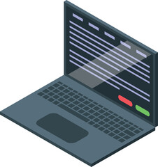 open laptop showcasing lines of code on screen, symbolizing software development, programming, and c