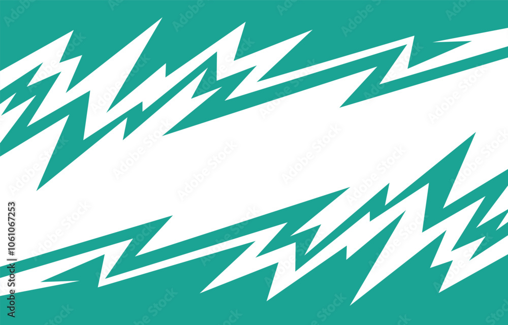 Abstract background with geometric spike line pattern and with some ...