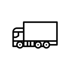 Truck icon symbol vector illustration
