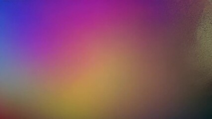 Wall Mural - playback dynamic abstract color colorful animation grain grainy background gradient rough loop motio