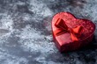© Kalana - heart shaped gift box with abstract copy space  background to make valentine's day cards and wedding cards
