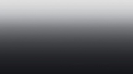Wall Mural - gradient background smoothly transitioning from white to black, creating an abstract and elegant vis