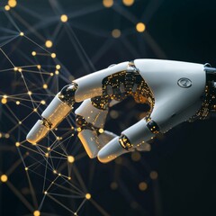 Poster - This is about using technology to automate business processes, like using software to manage tasks and connect different parts of a company.
