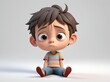 © Indika - kid, boy in unhappy mood people feelings expression