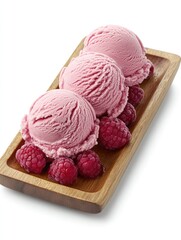 Wall Mural - Raspberry Ice Cream Tray