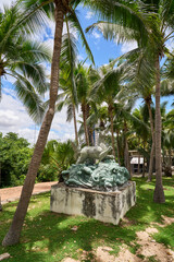 City park in Pattaya, Thailand