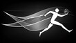 © Supittra - Brazilian Icon Outline Vector for Sports Collection in Black and White - Ideal for Web, Mobile Apps, and UI Design with Long Exposure Effects