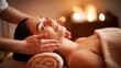 © Jasper - Woman Enjoys Rejuvenating Face Massage