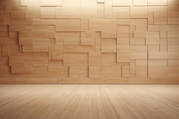 Wall Mural - Wood wall flooring hardwood architecture.