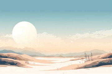 Canvas Print - snow lanscape outdoor winter landscape outdoors nature.