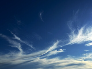 Poster - Clouds in the blue sky