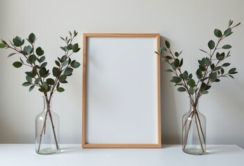 frame on the wall