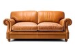 © Rawpixel.com - Leather sofa furniture armchair white background.