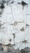 © AURA COLLECTIONS - Cracked white wall with visible texture and wear.