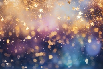 Star pattern bokeh effect background backgrounds outdoors glitter.