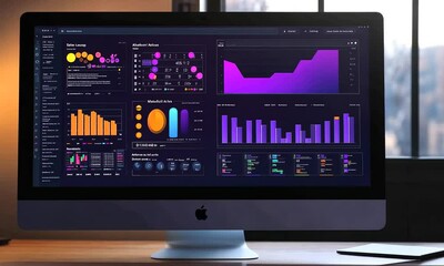 Data Analysis on a Computer Screen