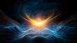 © Rhremonkey - Cosmic Energy Flow and Light Waves in Abstract Design