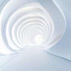 Sticker - Futuristic Tunnel.