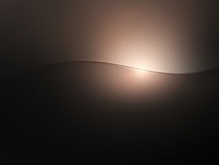 Poster - A smooth dark gradient with subtle glows creating an ethereal ambiance in a tranquil setting during twilight hours