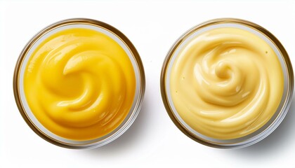 cheese sauce top view full length isolate on trasparency background PNG