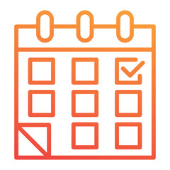 Poster - Calendar Icon