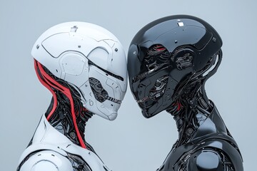 Wall Mural - art in digital form based on the theme of aliens, extraterrestrial civilizations, and extraterrestri