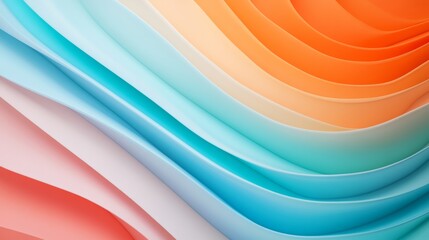 Wave abstract background with colorful colors