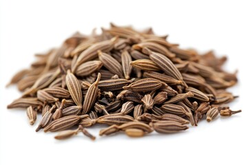 Vibrant Pile of Aromatic Cumin Seeds